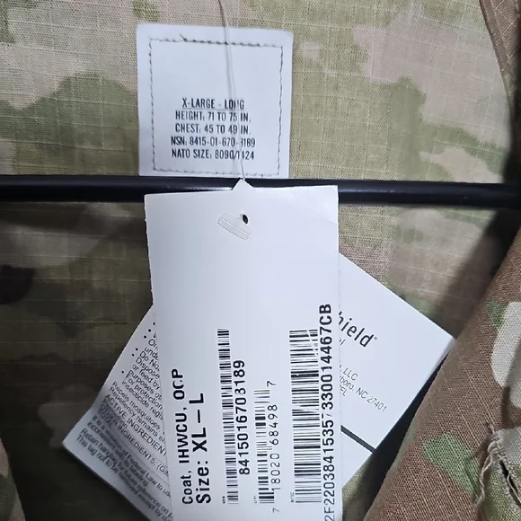 Camouflage Military Jacket with M*A*S*H Patch - Picture 8 of 9